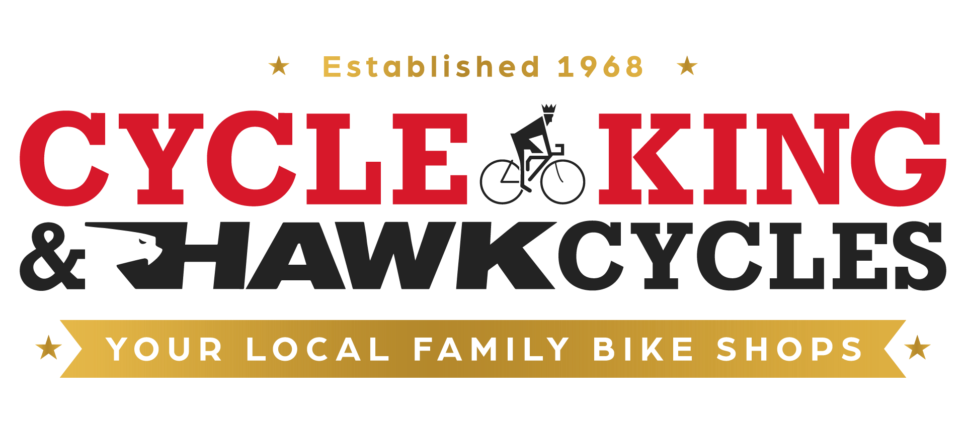 Cycle King and Hawk Cycles logo